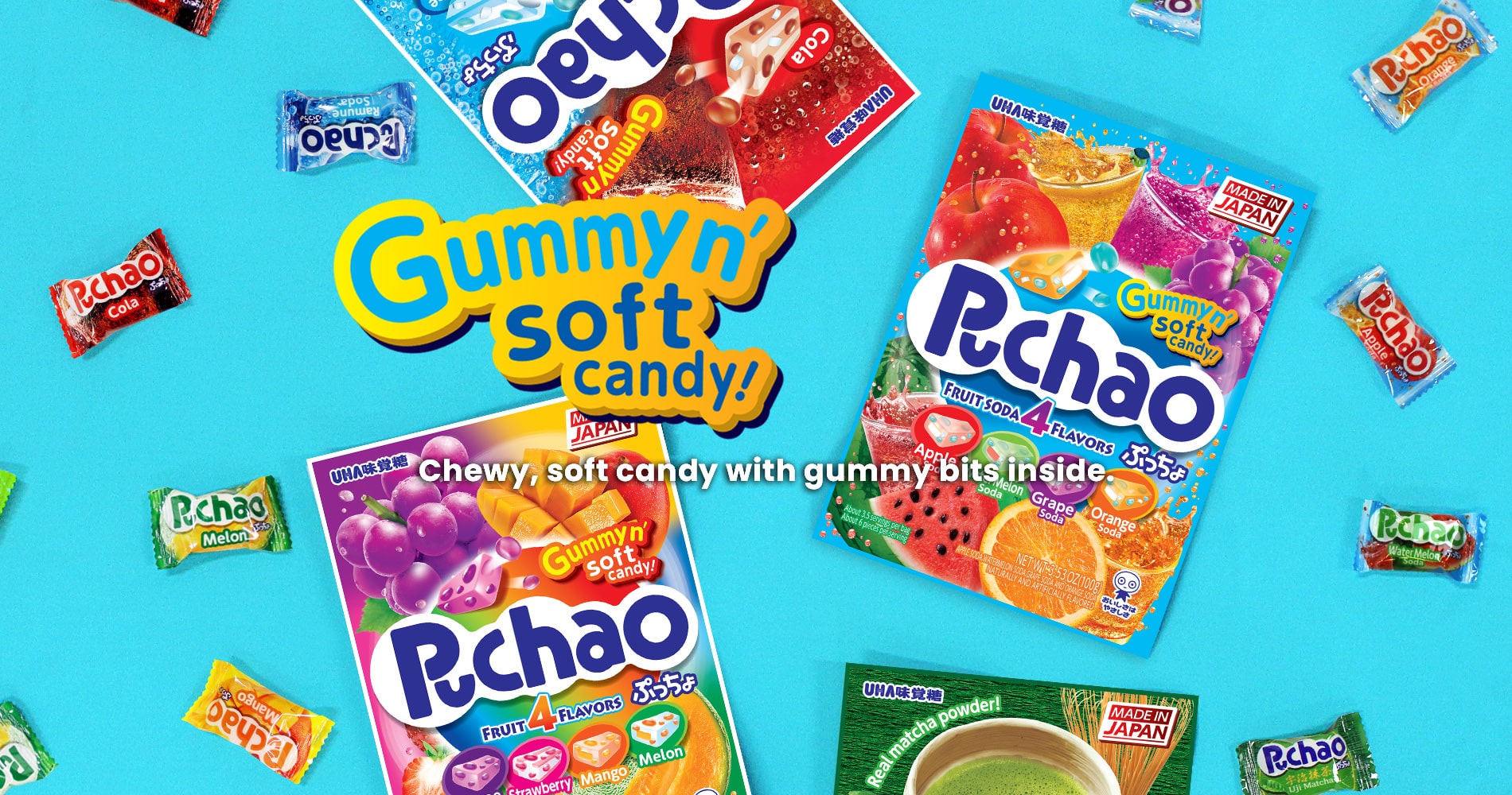 Puchao - Japan's favorite gummyn' soft candy