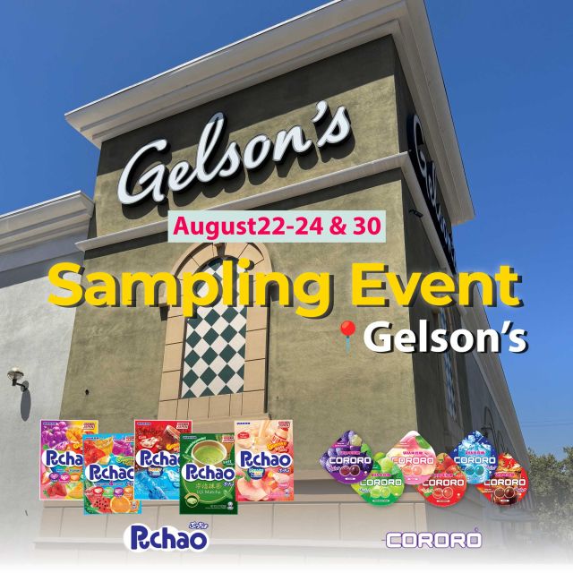 Gelson's Sampling Event